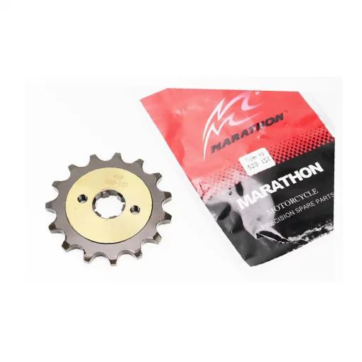 Звезда передняя CG/CB-520H-15T (шлиц 5мм) "калёная" Loncin LX250GY-3/Scrambler 250, ЗЧ-МОТО, YQ-507651