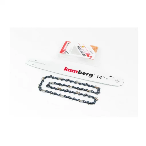 Шина 14"-1,3мм 3/8" 52зв L-42см + цепь 3/8"-1,3мм-52зв. квад. зуб, на блистере, Б/П-РІЗНЕ, YQ-214038