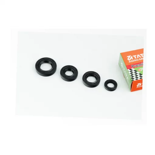 Сальники к-кт 4шт (12x20x5; 14x28x7; 16x28x7; 20x34x7) двигателя, CBВ-250cc, CB125-300, YQ-361133