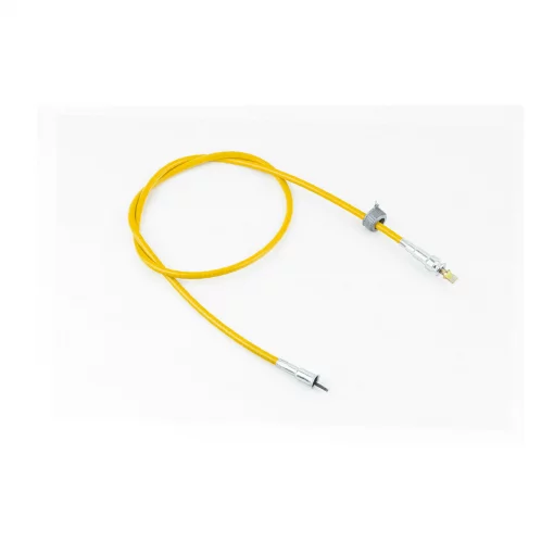 Трос спидометра (квадрат-лопатка, гайка-шток) (трос 115см; кожух 112см) "жёлтый", МТ, УРАЛ, К-750, YQ-341533