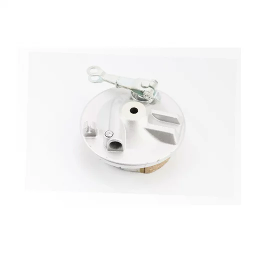 Панель тормозная передняя+колодки+торм. механизм (под ось 10мм), DELTA, YQ-318152