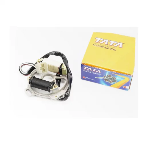 Статор магнето (генератора) (2 катушки разъём "папа 4"), 2Т-ЛАНЦЮГ, YQ-311019