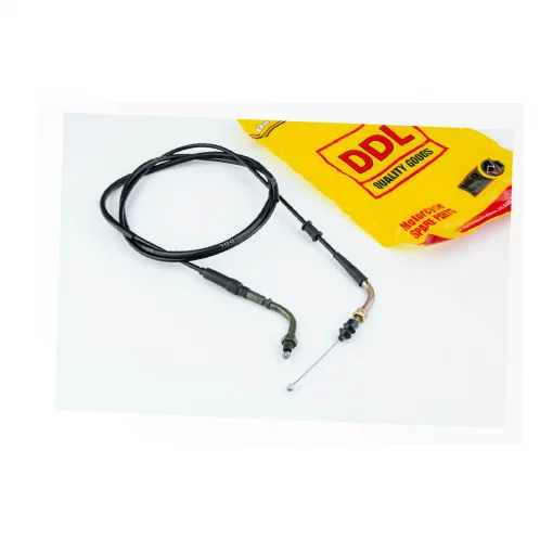 Трос газа 4Т-50cc (крепление верхнее с резьбой) (трос 190см; кожух 180см), ТРОС КИТАЙ, YQ-305049