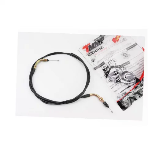 Трос газа 4Т-50cc (крепление верхнее с резьбой) (трос 194см; кожух 184см), ТРОС КИТАЙ, YQ-305031