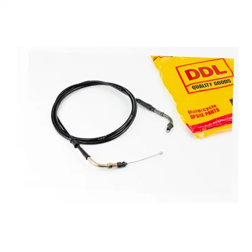 Трос газа 4Т-50cc (крепление верхнее с резьбой) (трос 197см; кожух 185см), ТРОС КИТАЙ, YQ-305048