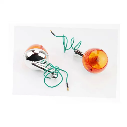 Поворотник лів., прав. "хром круглі" к-кт 2шт (міцний), DELTA, YQ-318714