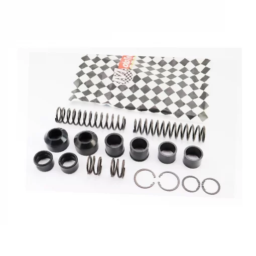 Ремонтный комплект вилки передней Yamaha JOG NEXT ZONE ZR, втулки 6шт+пружины 4шт+пыльники 2шт+скобы 4шт, YQ-347826