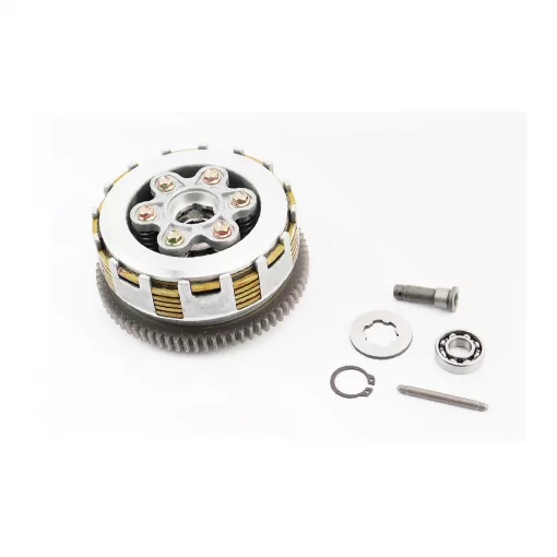 Зчеплення, маховик в зборі (6 болтів, маховик 73 зуб.) ZUBR/F5, CG125-250, YQ-326087