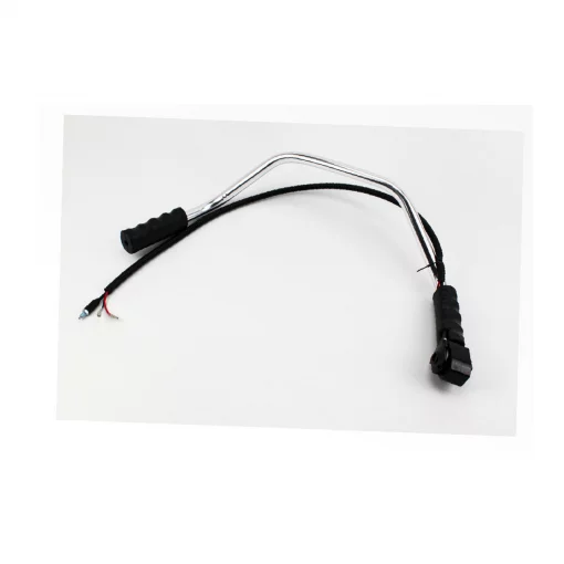 Ручка газу + трос (курок "важіль", з трубою, цільна), ТРИМЕР, YQ-202158