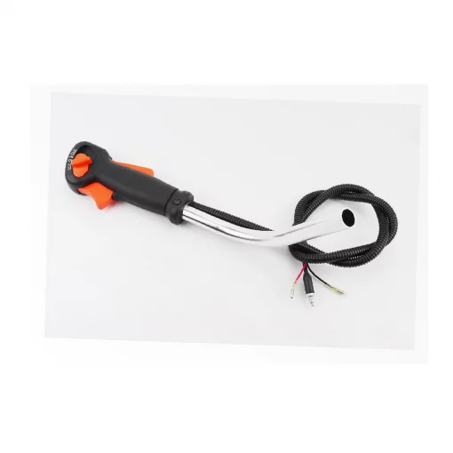 Ручка газу + трос (курок "широкий", з трубою), тип2, ТРИМЕР, YQ-202604