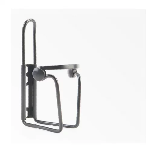 Флягодержатель алюминиевый с пластмассовыми вставками, крепл. на раму, чёрный, ВЕЛОАКСЕСУАРИ, YQ-403735