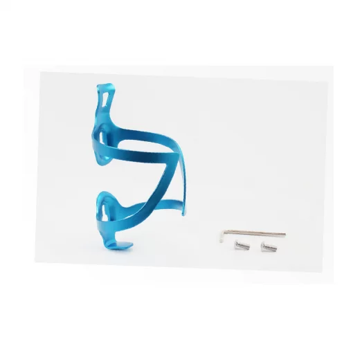 Флягодержатель алюминиевый, крепл. на раму, синий BC107, ВЕЛОАКСЕСУАРИ, YQ-409713