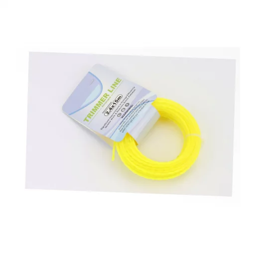 Леска, d-2,4мм 15м "сверло" (разные цвета), ТРИМЕР, YQ-202453