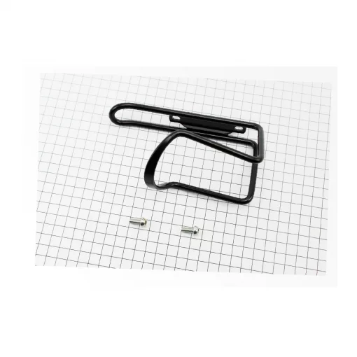 Флягодержатель алюминиевый, крепл. на раму, чёрный SBC-101, ВЕЛОАКСЕСУАРИ, YQ-409724