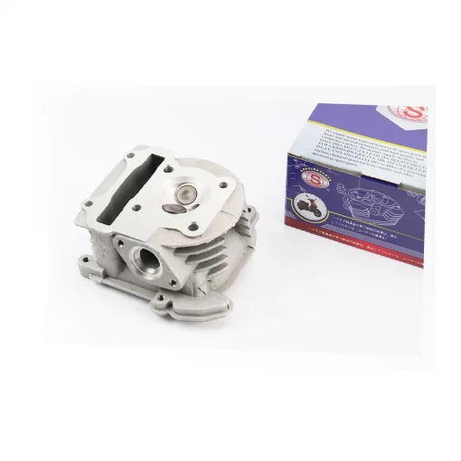 Головка цилиндра+клапана в сборе 47мм-80cc (стандартные клапана), 50-100сс 4Т, YQ-309033