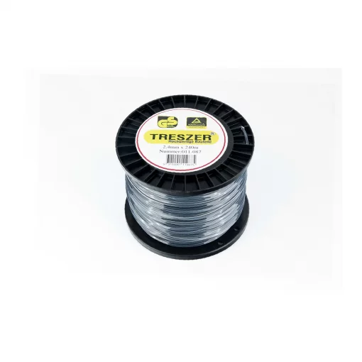Леска, d-2,4мм 240м "квадрат", двухкомпонентная, ТРИМЕР, YQ-213613