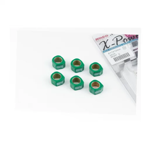 Ролики вариатора, D-форма 6шт, 17x12-7,0г, TUNING, YQ-363399