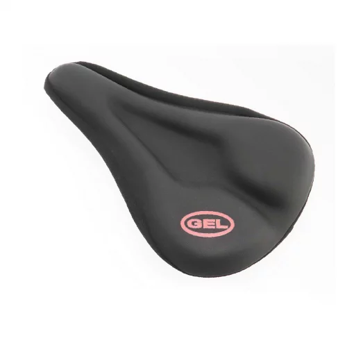 Чехол на сиденье, с мягкой поролоновой вставкой, чёрный "GEL", ВЕЛОАКСЕСУАРИ, YQ-409708