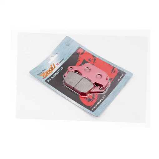 Гальмівні колодки (дискові) GEON Pantera 200 S/N; CR-6; TOSSA; ISSEN, к-кт, червоні, ЗЧ-МОТО, YQ-359370