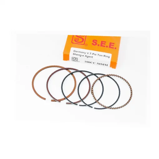 Кольца поршневые 100cc 50мм STD, жёлтая коробка, 50-100сс 4Т, YQ-309449