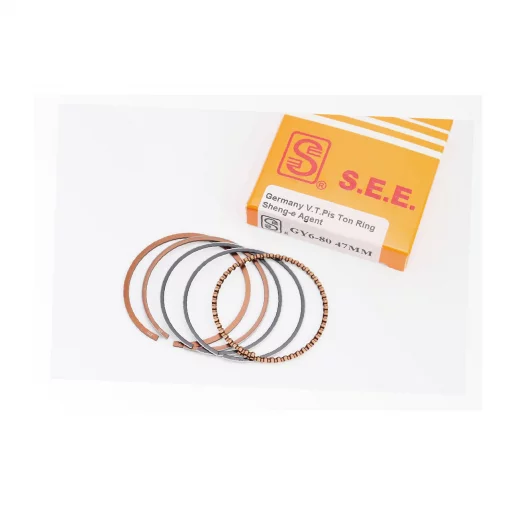 Кольца поршневые 80cc 47мм STD, жёлтая коробка, 50-100сс 4Т, YQ-309452