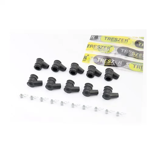 Колпачок свечной "люлька" + пружина, к-кт 10шт, Б/П-GoodLuck, YQ-205793