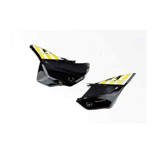 X-Road Light 200-250 Пластик-боковий передній лів., прав.. к-кт 2шт, чорний з жовтим малюнком, GEON, YQ-359412