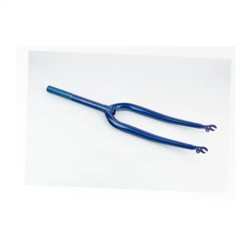 Вилка 24" с резьбой 1" (25,4мм), шток 240мм, синяя, ВЕЛОЗАПЧАСТИНИ, YQ-412215