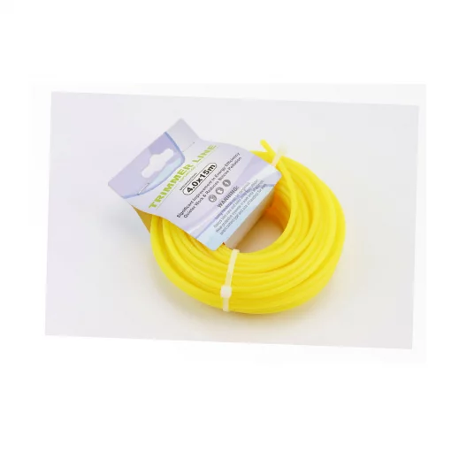 Леска, d-4,0мм 15м "круг" (разные цвета), ТРИМЕР, YQ-202903