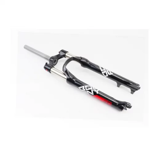 Вилка 26" амортизационная, без резьбы 1-1/8" (28,6мм), шток 210мм, с ходом 100мм, Disk-brake, M Lockout, алюминиевая,