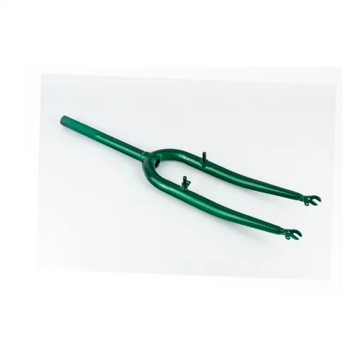 Вилка 26" с резьбой 1" (25,4мм), шток 240мм, V-brake, зелёная, ВЕЛОЗАПЧАСТИНИ, YQ-412217