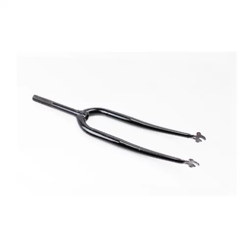 Вилка 28" с резьбой 1" (25,4мм), шток 200мм, чёрная (возможны царапины, дефекты покраски), ВЕЛОЗАПЧАСТИНИ, YQ-406466