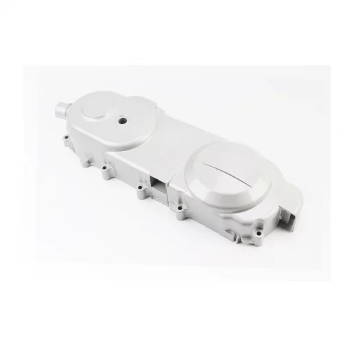 Крышка вариатора длинная 43см-12" серебристая (без втулки бендикса), 50-100сс 4Т, YQ-309523