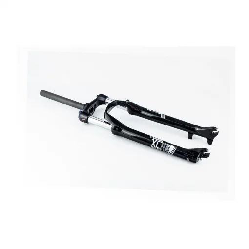 Вилка 29" амортизационная, без резьбы 1-1/8" (28,6мм), шток 240мм, с ходом 100мм, Disk-brake, пружинно-масляная, Lockout,