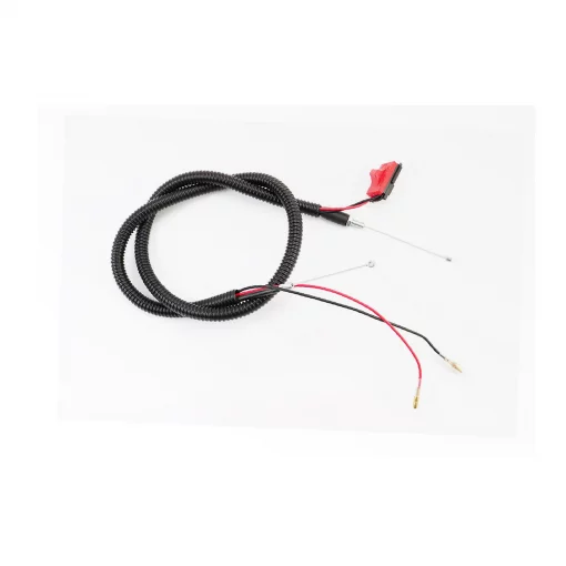 Трос газа (трос 98см; кожух 82см) + провода + кожух, ТРИМЕР, YQ-213365