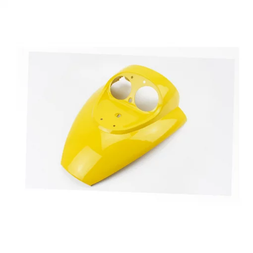 Пластик-передний "клюв" под фару двойную, жёлтый, GRAND PRIX, YQ-316089