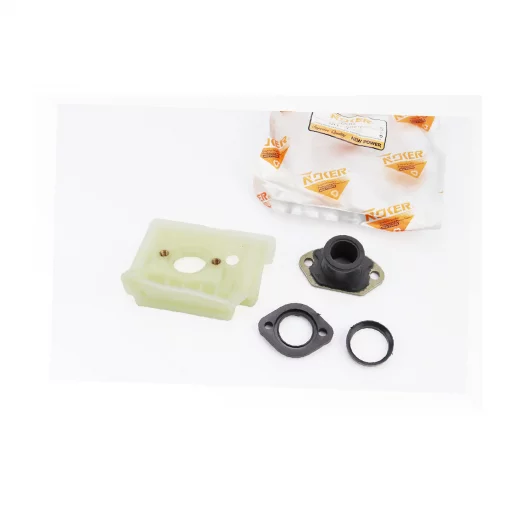 Патрубок карбюратора + переходник + пластина + кольцо, к-кт 4500/5200, Б/П-GoodLuck, YQ-205520