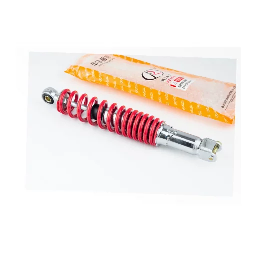 Амортизатор задний GY6/Honda-330мм*D-50мм (втулка 10мм / вилка 8мм) регулир., красный, ЗЧ-СКУТЕР, YQ-328617
