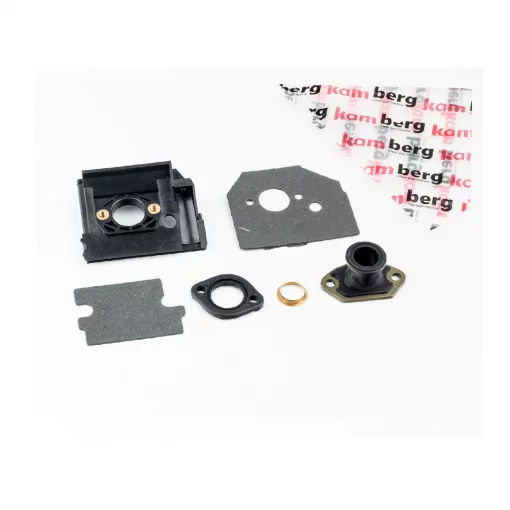 Патрубок карбюратора + переходник + пластина, к-кт 4500/5200, Б/П-GoodLuck, YQ-205881