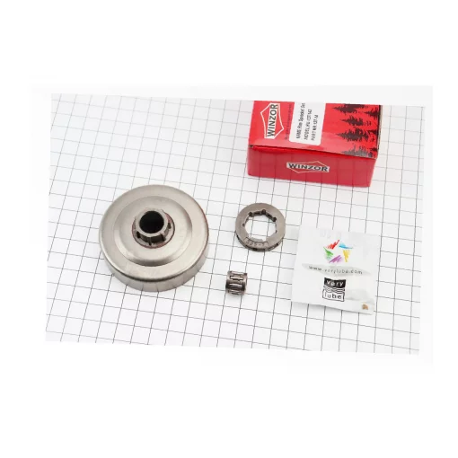 Тарелка сцепления + звезда 325-7 Husqvarna-136/137/141/142/235/240/325, Partner-365, OLEO MAC 941, JONSERED, POULAN + подшипник +