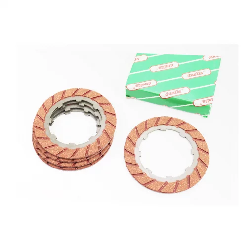 Диски сцепления фрикционные 3,8мм к-кт 5шт 6V 250/350 (353-354) "duells", косые SC-40059, ЯВА, YQ-343442