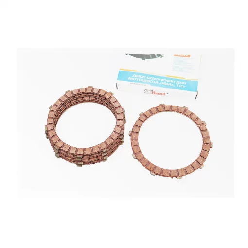 Диски зчеплення фрикційні 4,5мм к-кт 5шт 12V, ЯВА, YQ-343221