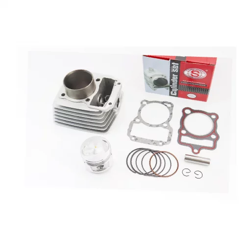 Цилиндр к-кт (цпг) 150cc-62мм (высота цилиндра 69/97мм) (палец 15мм), красная коробка, CG125-250, YQ-326436