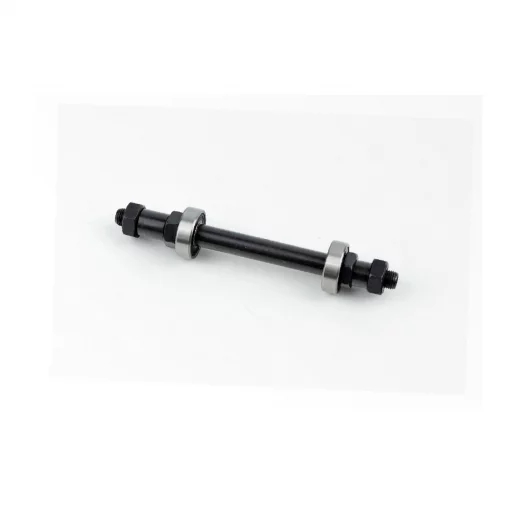 Вісь задня MTB 3/8"х145мм, пром-підшипники 6000 2RS, кріпл. ексцентрик, чорна U-AX11RQ, ВЕЛОЗАПЧАСТИНИ, YQ-412485