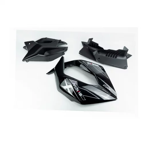 УЦІНКА Shineray XY200/250GY-9А Пластик-бака паливного лев., прав. к-кт 6шт, чорний New (присутні незначні потертості), ЗЧ-МОТО,