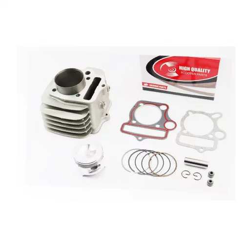 Цилиндр к-кт (цпг) 125cc-52,4мм (палец 13мм, высота цилиндра 78,3мм, высота поршня 44мм), DELTA, YQ-338778