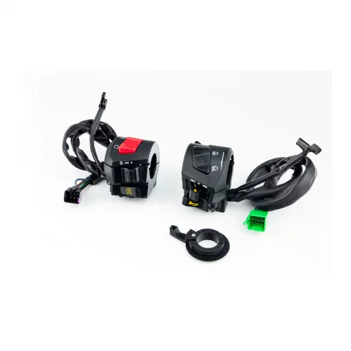 Блок кнопок на кермі лівий+правий (під трос дроселя), пара, LIFAN LF150-2E, ЗЧ-МОТО, YQ-351522