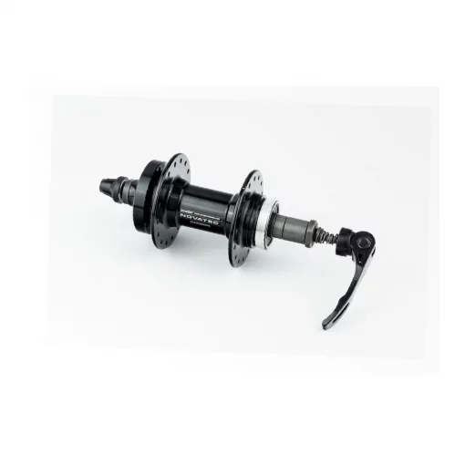 Втулка задняя MTB алюминиевая 14Gx32H под вольнобег, Disk-brake, 2 пром-подшипники 6000 2RS, крепл. эксцентрик, чёрная D242SBT,