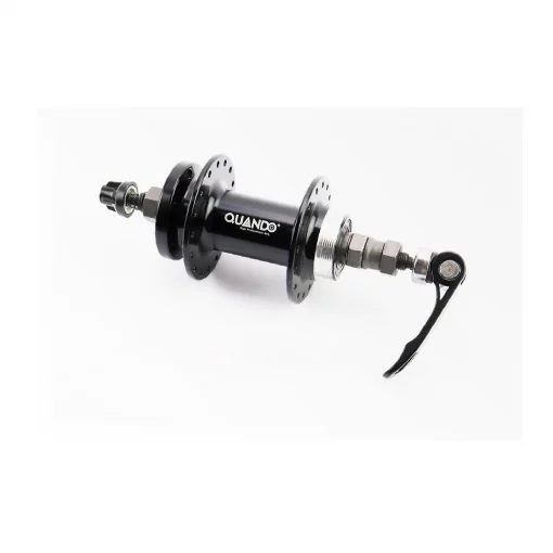 Втулка задня MTB алюмінієва 14Gx32H під вільнобіг, Disk-brake, кріпл. ексцентрик, чорна KT-TD7R, ВЕЛОЗАПЧАСТИНИ, YQ-411219