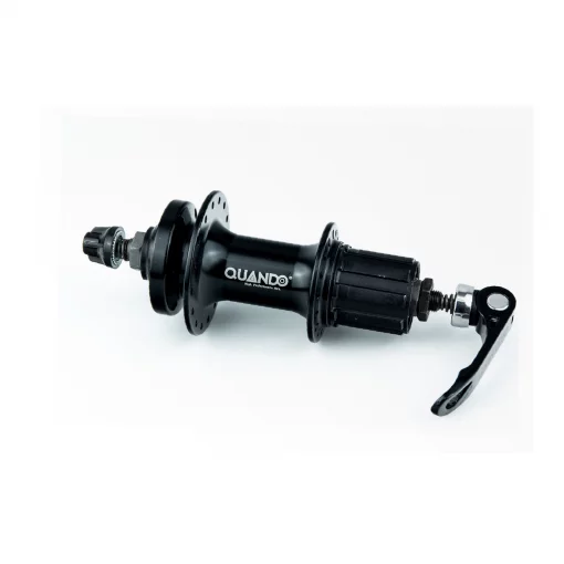 Втулка задняя MTB алюминиевая 14Gx32H под кассету 7зв, Disk-brake, крепл. эксцентрик, чёрная KT-MD2R, ВЕЛОЗАПЧАСТИНИ, YQ-412312